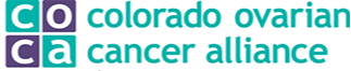 Logo for Colorado Ovarian Cancer Alliance (COCA)