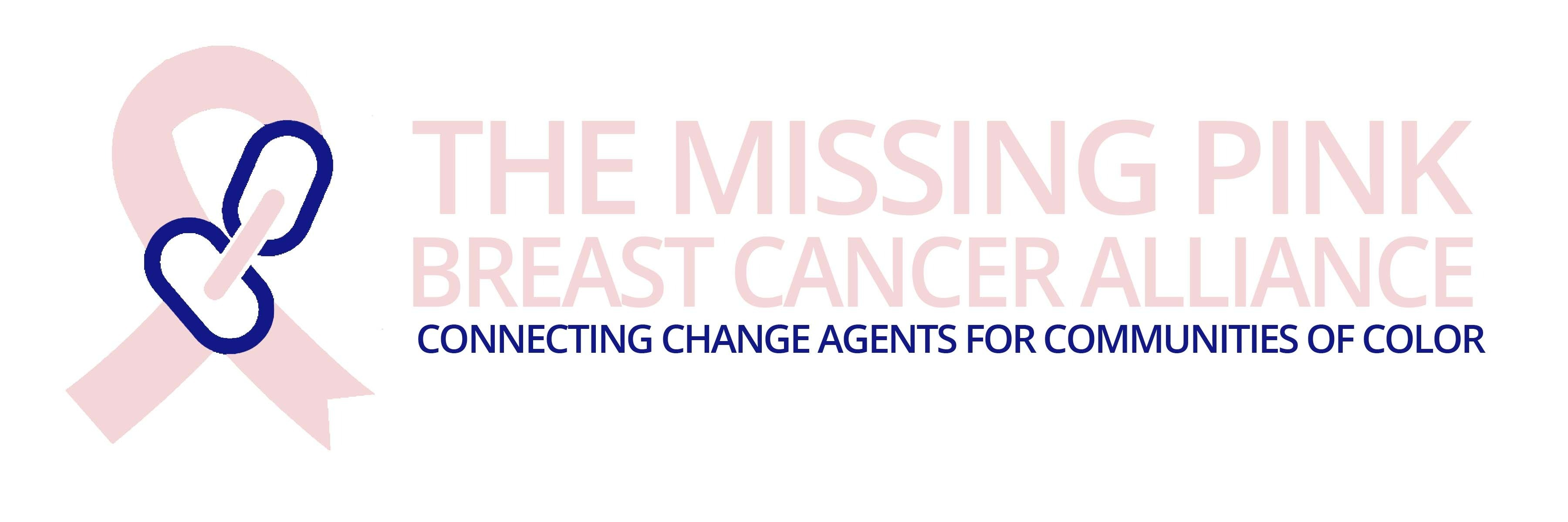 Logo for The Missing Pink Breast Cancer Alliance